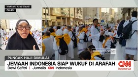 VIDEO: Jemaah Indonesia Siap Wukuf di Arafah