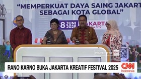 VIDEO: Rano Karno Buka Jakarta Kreatif Festival 2025
