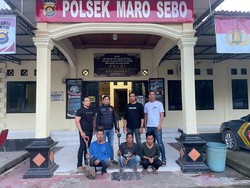 Komplotan Pencari Barang Antik di KCBN Muarajambi Ditangkap