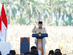 Sambutan Lengkap Prabowo saat Panen Raya, Puji Kapolri Dukung Kedaulatan Pangan
