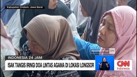 VIDEO: Isak Tangis Iringi Doa Lintas Agama Di Lokasi Longsor