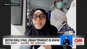 VIDEO: Sekitar Pukul 9 Pagi, Jemaah Terangkut Ke Arafah