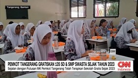 VIDEO: Pemkot Tangerang Gratiskan 135 SD & SMP Swasta Sejak Tahun 2023