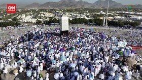 VIDEO: Momen Jemaah Haji Bersiap Laksanakan Wukuf di Arafah