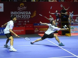 Hasil Indonesia Open 2025: Sabar/Reza Dikalahkan Ganda Korea di Final