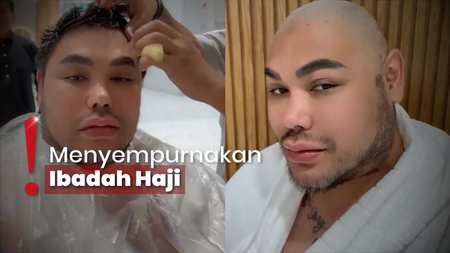 Rangkaian Haji Sudah Selesai, Ivan Gunawan Pamer Kepala Botak di IG