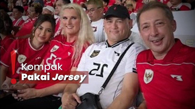 AKRAB! Jennifer Coppen Nonton Laga Timnas Bareng Ortu Justin Hubner