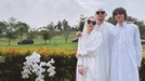 Lebaran Iduladha&comma; BCL & Tiko Aryawardhana ziarah ke makam Ashraf Sinclair