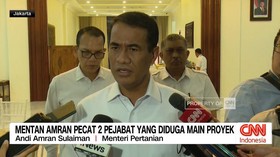 VIDEO: Mentan Amran Pecat Dua Pejabat yang Korupsi