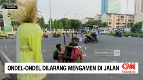 VIDEO: Ondel-Ondel Dilarang Mengamen Di Jalan