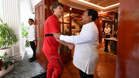 Prabowo Berat Hati Timnas Indonesia Gagal Lolos Piala Dunia