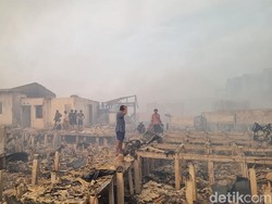 Polsek Penjaringan Dirikan Posko 3 Pilar untuk Layani Korban Kebakaran