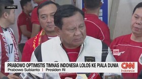 VIDEO: Prabowo Optimistis Timnas Indonesia Lolos Ke Piala Dunia
