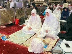 Salat Id di Istiqlal, Puan Bicara Berani Berkorban demi Kepentingan Lebih Besar