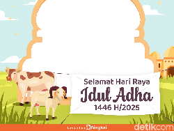 10 Twibbon Hari Raya Idul Adha 2025 Baru dan Gratis, Bagikan di Medsos!