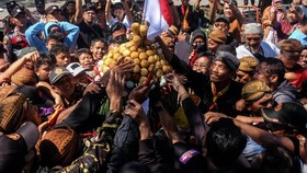 FOTO: Riuh Tradisi Grebeg Besar Iduladha Keraton Yogyakarta