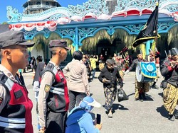 Nguri-uri Budaya, Polresta Solo Kawal Garebeg Besar Keraton Kasunanan