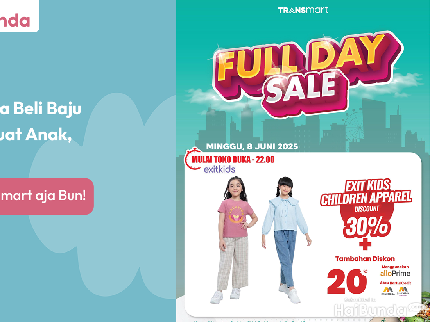 Saatnya Beli Baju Baru Buat Anak, di Transmart aja Bun!