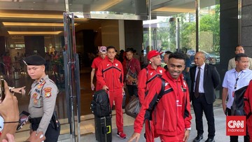 Update Eksklusif Olahraga CNN : Tinggalkan Hotel Tim, Timnas Indonesia Berangkat ke Jepang