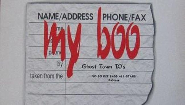 Lirik Lagu My Boo - Ghost Town DJs
