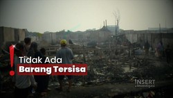 Kondisi Korban Kebakaran Kapuk Muara Penjaringan saat Idul Adha
