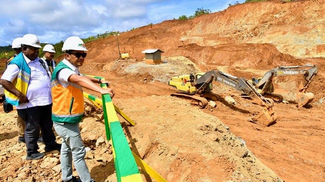 PT GAG Nikel mengklaim pertambangan yang mereka lakukan di kawasan Raja Ampar di luar zona Geopark Raja Ampat.