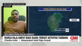 VIDEO: Warga Raja Ampat Buka Suara Terkait Aktivitas Tambang