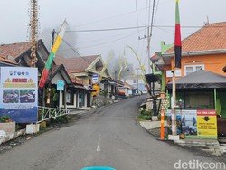 Imbauan Tak Kendarai Motor Matik Mulai Dipatuhi Wisatawan Bromo