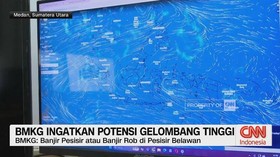 VIDEO: BMKG Ingatkan Potensi Gelombang Tinggi