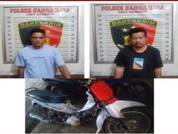 2 Pencuri Motor yang Resahkan Warga di Muba Ditangkap Polisi