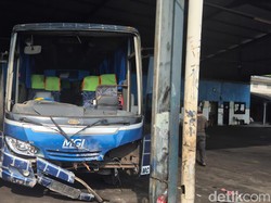 Sopir Bus MGI Meninggal Usai Kecelakaan Tunggal di Sukabumi