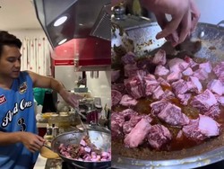Mewah! Influencer Pakai Wagyu Rp 15,4 Juta Buat Bikin Rendang Idul Adha