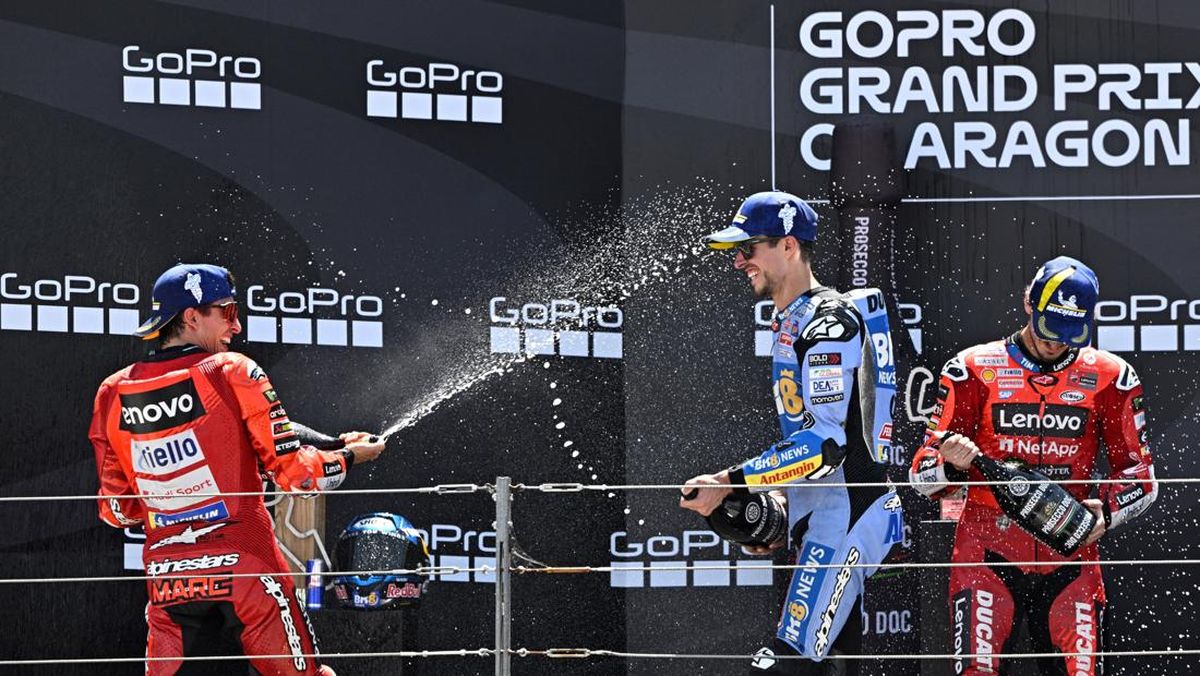 FOTO: Marc Marquez Jadi Raja di MotoGP Aragon 2025