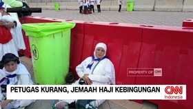 VIDEO: Petugas Kurang, Jemaah Haji Kebingungan