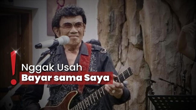 Gratiskan Royalti Lagunya, Rhoma Irama: Silahkan Nyanyi Sampai Serak