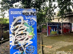 Ruang Vandal, Tempat Salurkan Emosi di Kota Bandung