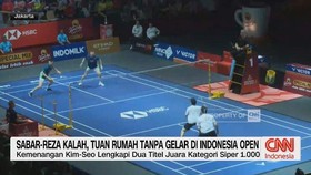 VIDEO: Sabar-Reza Kalah, Tuan Rumah Tanpa Gelar di Indonesia Open