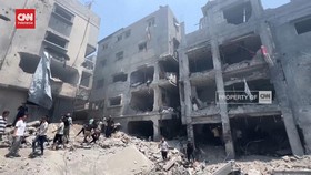 VIDEO: 45 Warga Gaza Tewas Akibat Serangan Israel Setelah Idul Adha
