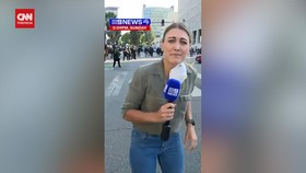 VIDEO: Jurnalis Australia Kena Tembak saat Demo Migran di LA