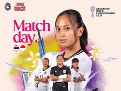 Jadwal Timnas Putri Indonesia Vs Thailand di ASEAN U-19 Girls Championship