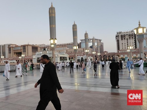Jarak Penginapan Jemaah RI di Madinahke Masjid Nabawi 50 Meter
