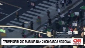 VIDEO: Trump Kerahkan Marinir dan Garda Nasional ke Los Angeles
