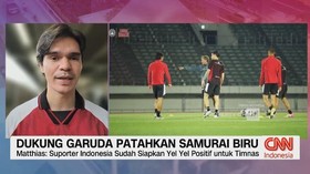 VIDEO:Dukung Garuda Patahkan Samurai Biru