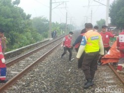 Wanita Berdaster Tewas Tertabrak KA di Ketandan Klaten