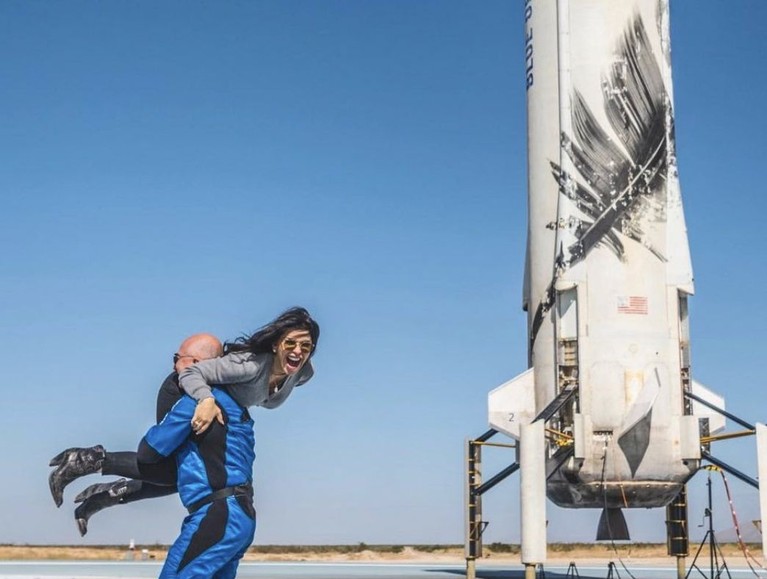 Jeff Bezos dan Lauren