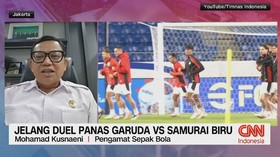 VIDEO: Jelang Duel Panas Garuda vs Samurai Biru