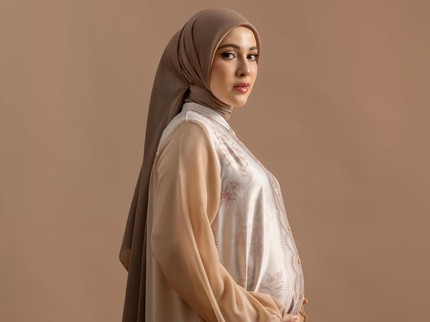 Potret Maternity Shoot Kehamilan Pertama Miskah Shafa, Makin Cantik Hamil Bayi Perempuan