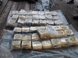 TNI AL Gagalkan Penyelundupan 48,5 Kg Sabu Asal Malaysia di Dumai, Pelaku Kabur