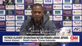 VIDEO: Patrick Kluivert Isyaratkan Rotasi Pemain Lawan Jepang