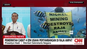 VIDEO: Alasan Pemerintah Cabut 4 Izin Usaha Pertambangan di Raja Ampat